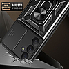 Tech-Protect CamShield Pro tok Samsung Galaxy S24 FE-hez, fekete