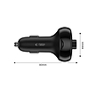 Tech-Protect CC06 3 portos PD72W autós töltő adóval - fekete