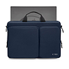 Tech-Protect Defender laptoptáska 17"-os laptophoz - sötétkék