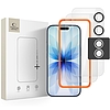 Tech-Protect Easy Set+ 3 darabos edzett üveg iPhone 17-hez - átlátszó