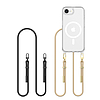 Tech-Protect FlexAir Chain MagSafe iPhone 16e tok - fekete/bézs