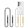 Tech-Protect FlexAir Chain MagSafe tok Samsung Galaxy S25 Ultra készülékhez, fekete-bézs