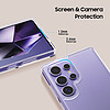 Tech-Protect Flexair hibrid tok Samsung Galaxy S25 Ultra készülékhez, átlátszó