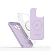 Tech-Protect folyékony szilikon MagSafe iPhone 16 Pro tok - lila