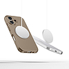 Tech-Protect folyékony szilikon MagSafe iPhone 16 tok - barna