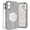 Tech-Protect folyékony szilikon MagSafe iPhone 16 tok - szürke
