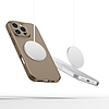 Tech-Protect folyékony szilikon MagSafe tok iPhone 16 Próhoz - barna