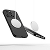 Tech-Protect folyékony szilikon MagSafe tok iPhone 16 Próhoz - fekete
