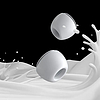 Tech-Protect fülpárnák AirPods Pro 1 / 2-hez S / M / L méretben - fehér (3 db)