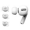 Tech-Protect fülpárnák AirPods Pro 1/2-hez (3 db-os csomag) - fekete