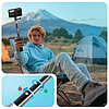 Tech-Protect GA100 Monopad és szelfibot GoPro / DJI készülékekhez - fekete