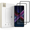 Tech-Protect Glass Fit+ 2 db-os edzett üveg Xiaomi Poco X7 5G készülékhez - fekete