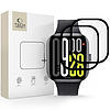 Tech-Protect Glass Flex+ Hybrid üvegfólia Xiaomi Redmi Watch 5-höz, 2 db-os csomag - fekete