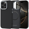 Tech-Protect Ion Carbon MagSafe tok iPhone 16 Pro Maxhoz - fekete/szürke