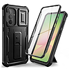 Tech-Protect Kevlar Cam+ tok Samsung Galaxy A56 5G-hez, fekete
