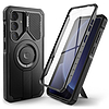 Tech-Protect Kevlar MagSafe+ tok Samsung Galaxy S25 Plus-hoz, fekete