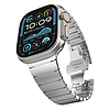 Tech-Protect LinkBand szíj Apple Watch 44 / 45 / 46 / 49 mm-hez - ezüst