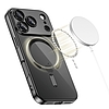 Tech-Protect MagFlex MagSafe tok iPhone 17 Pro Maxhoz - átlátszó fekete