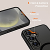 Tech-Protect MagMat MagSafe tok Samsung Galaxy A26 5G-hez - matt fekete