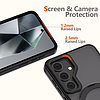 Tech-Protect MagMat MagSafe tok Samsung Galaxy S25-höz - matt fekete