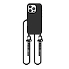 Tech-Protect MagNecklace MagSafe tok zsinórral iPhone 16 Pro készülékhez - fekete