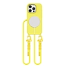 Tech-Protect MagNecklace MagSafe tok zsinórral iPhone 16 Pro Max készülékhez - sárga