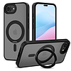 Tech-Protect MagRing MagSafe tok iPhone 16e-hez - matt fekete