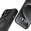 Tech-Protect MagRing MagSafe tok iPhone 16e-hez - matt fekete