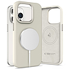 Tech-Protect MagSafe szilikon PU tok iPhone 15 Pro Maxhoz, bézs