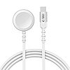 Tech-Protect MC01 UltraBoost mágneses töltő USB-C kábel 120 cm - fehér
