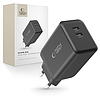 Tech-Protect NC45W-GAN 2-PORTOS PD45W fali töltő - fekete