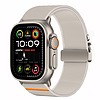 Tech-Protect nejlon csat Apple Watch 44 / 45 / 46 / 49 mm-hez - szürke