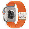 Tech-Protect nejlon csat Apple Watch 44/45/46/49mm-hez - narancssárga