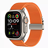 Tech-Protect nejlon csat Apple Watch 44/45/46/49mm-hez - narancssárga