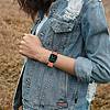 Tech-Protect nejlonszíj Apple Watch 44 / 45 / 46 / 49 mm-hez - narancssárga