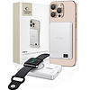 Tech-Protect PB33 LifeMag MagSafe 5000mAH külső akkumulátor - ezüst