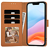 Tech-Protect pénztárca tok iPhone 16e-hez - barna (190582)