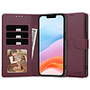 Tech-Protect pénztárca tok iPhone 16e-hez - bordó