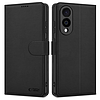Tech-Protect pénztárca tok Samsung Galaxy S25 Edge-hez, fekete