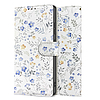 Tech-Protect pénztárca tok Xiaomi Redmi Note 14 Pro 5G / 14 Pro+ 5G / Poco X7 5G készülékhez - Margaréták levelekkel