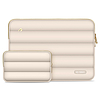 Tech-Protect Puffy 15-16 laptop táska - bézs
