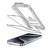 Tech-Protect Quick Set+ 2 db-os edzett üveg iPhone 15 Próhoz - fekete