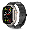 Tech-Protect rozsdamentes acél szíj Apple Watch 44 / 45 / 46 / 49 mm-hez - fekete