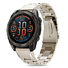 Tech-Protect rozsdamentes acél szíj Garmin Fenix 5X / 5X PLUS / 6X / 6X PRO / 7X / 8 készülékhez (51 MM) - Titán
