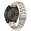 Tech-Protect rozsdamentes acél szíj Garmin Fenix 5X / 5X PLUS / 6X / 6X PRO / 7X / 8 készülékhez (51 MM) - Titán