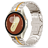 Tech-Protect rozsdamentes acél szíj Samsung Galaxy Watch 4 / 5 / 5 Pro / 6 / 7 / FE okosórához - Titán