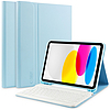 Tech-Protect SC Pen + billentyűzetes tok billentyűzettel iPad 10.9" 2022-höz - világoskék