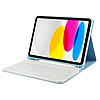 Tech-Protect SC Pen + billentyűzetes tok billentyűzettel iPad 10.9" 2022-höz - világoskék