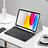 Tech-Protect SC Pen + billentyűzetes tok iPad 10.9" 2022 (10. generáció) / 11" 2025 (11. generáció) készülékhez - szürke