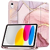 Tech-Protect SC tolltartó iPad 10,9" 2022-hez - rózsaszín márvány
